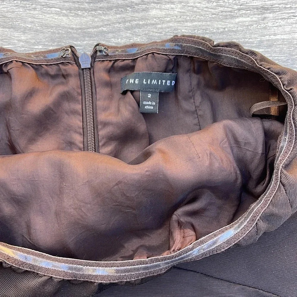 The Limited Strapless Dress, brown - Picture 4 of 4